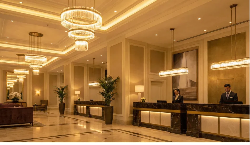 Lighting Trends in Hospitality Design for 2024