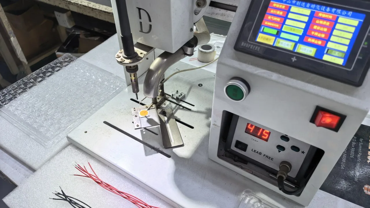 Machine Chip Soldering Process