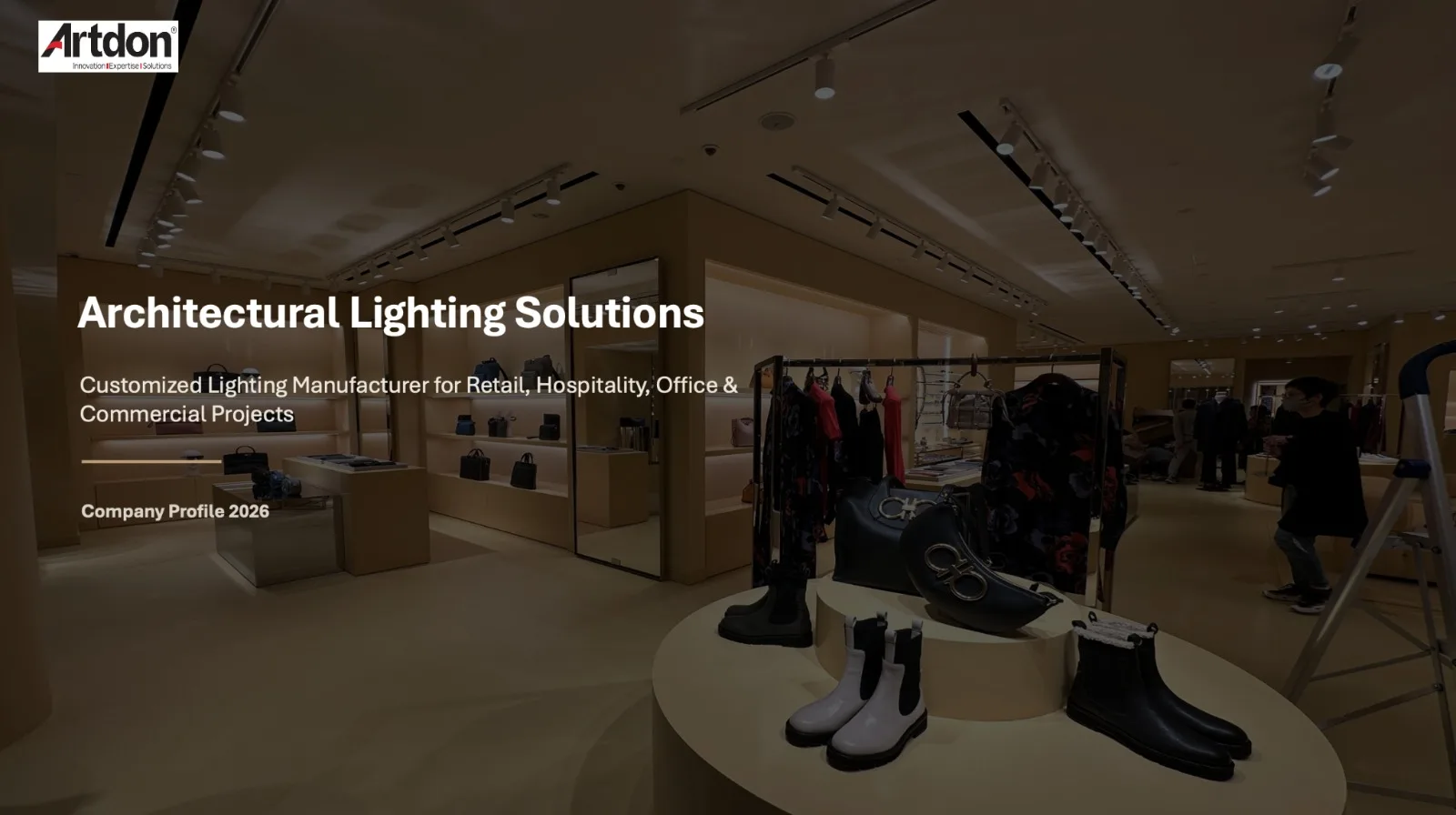 Artdon Architectural Lighting Solutions Company Profile 2026 for Retail, Hospitality, Office and Commercial Projects