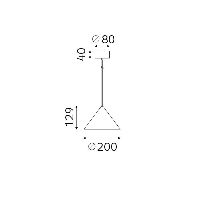 DELTA 200 dimension drawing