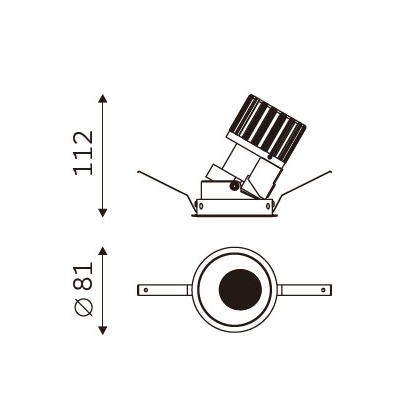 FLEXI 75 dimension drawing