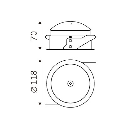 VERO 108 dimension drawing