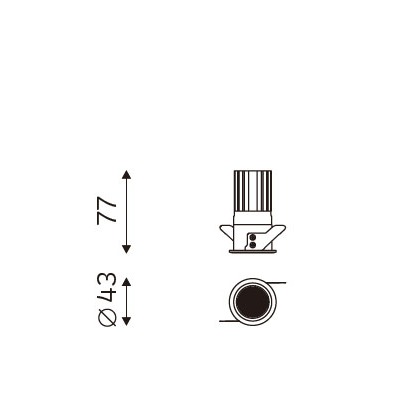 MINI PRO 38 dimension drawing