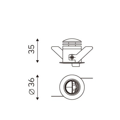 SHOWLITE 30 dimension drawing