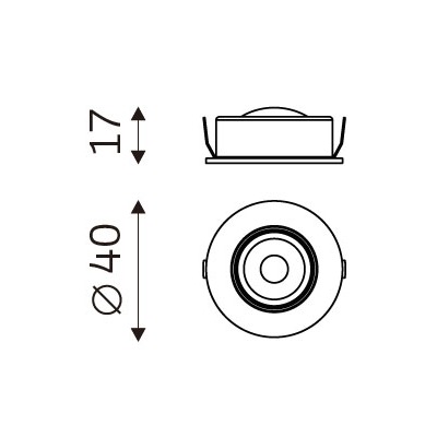 ULTRA-SLIM 35 dimension drawing