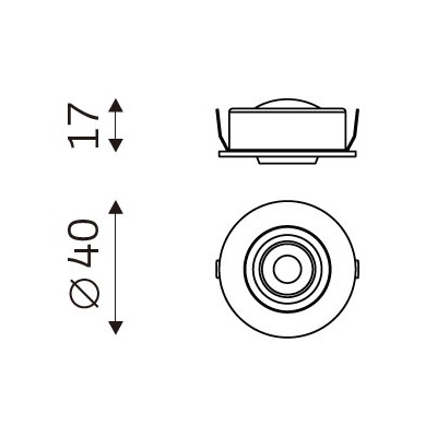 ULTRA-SLIM 35 dimension drawing