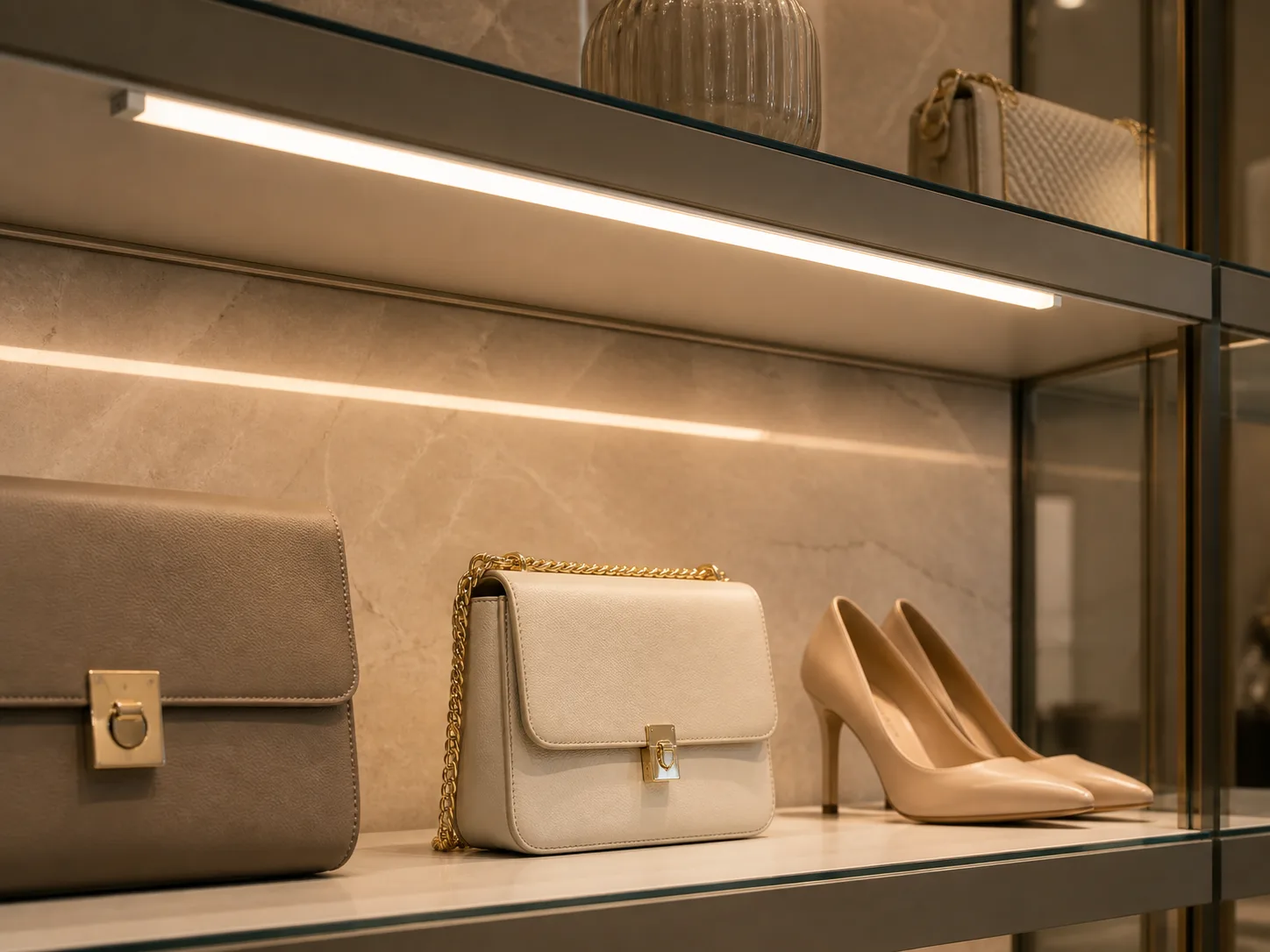 AT1707 retail display cabinet lighting application