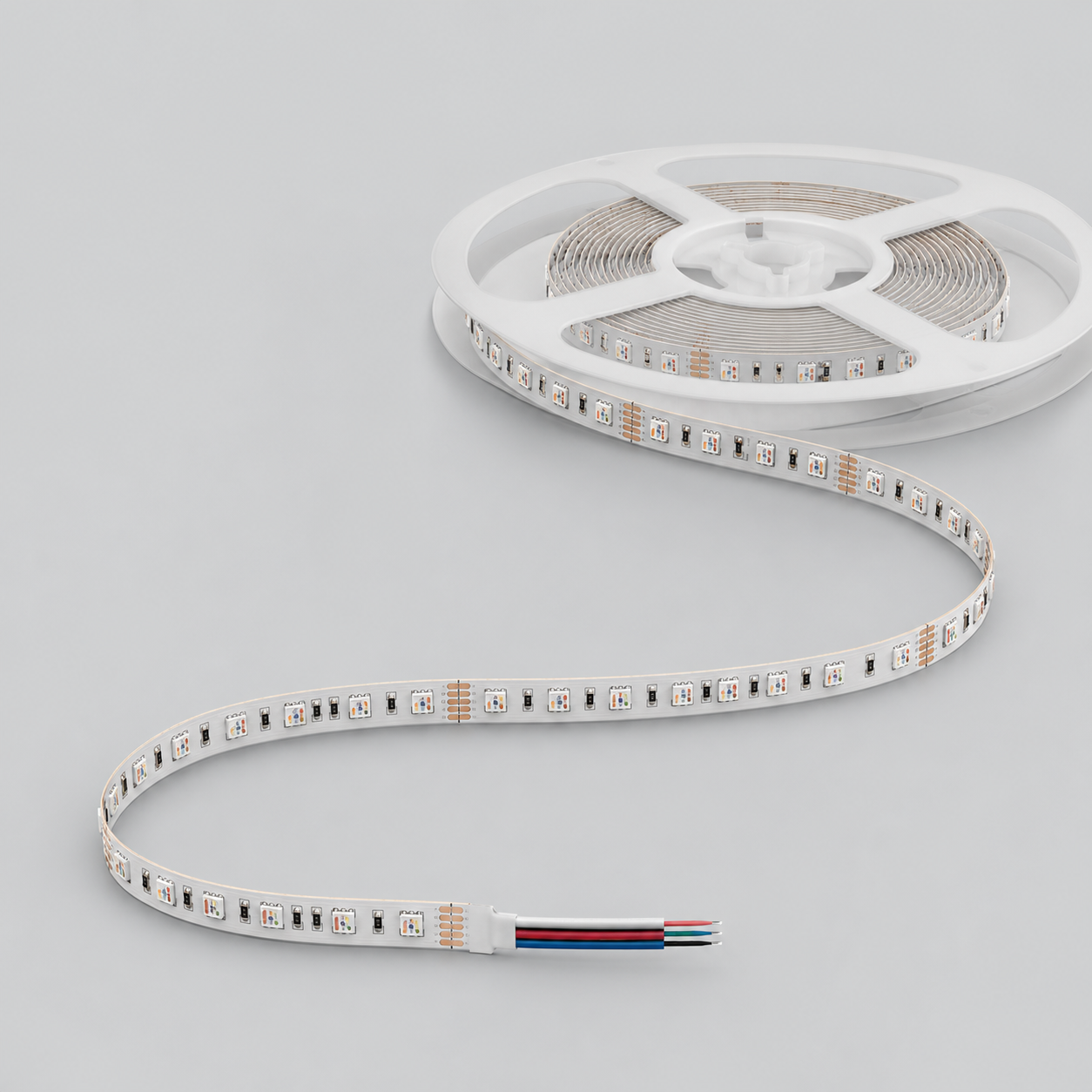 SMD multi-color indoor LED strip reel