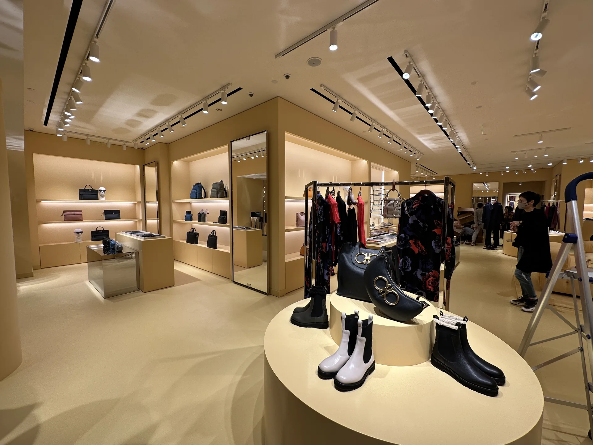 Modern architectural lighting system prepared for smart controls and scene management