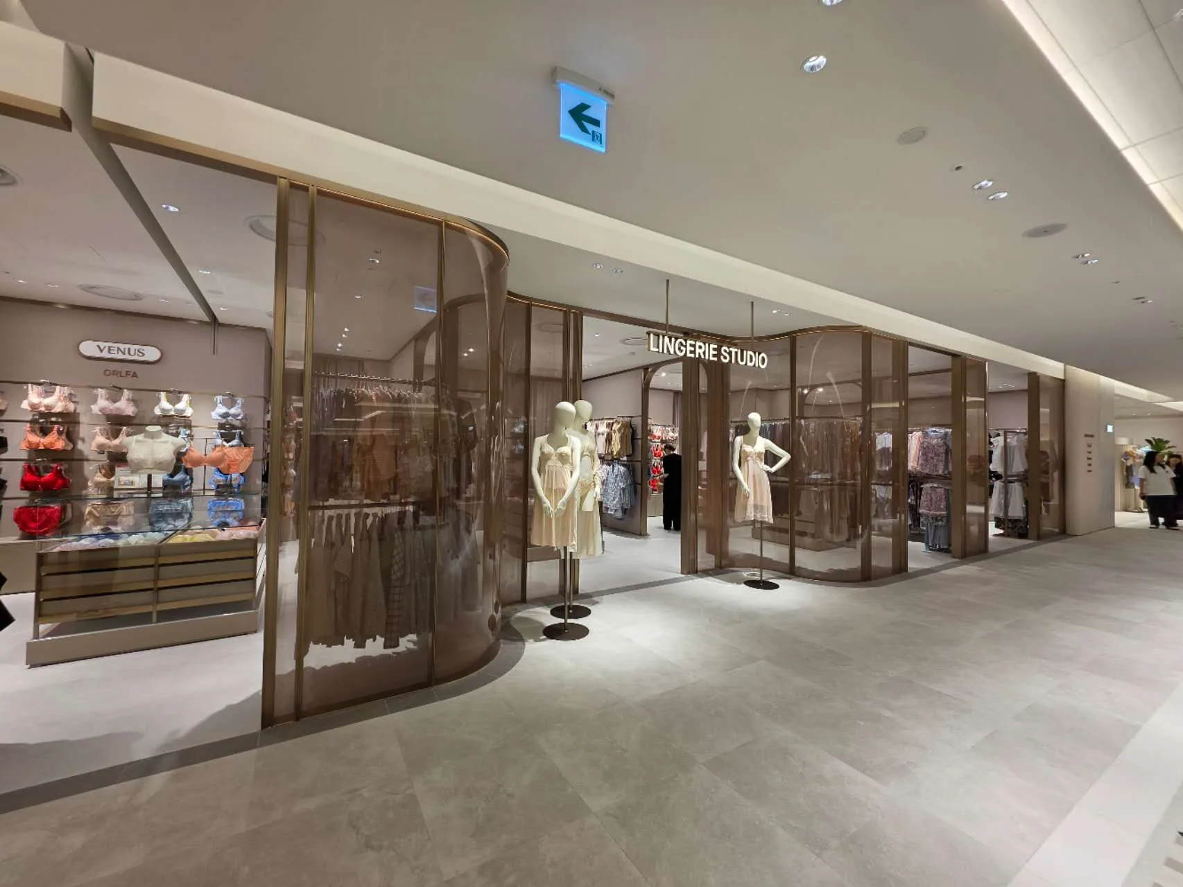 INTERO luxury boutique lighting project