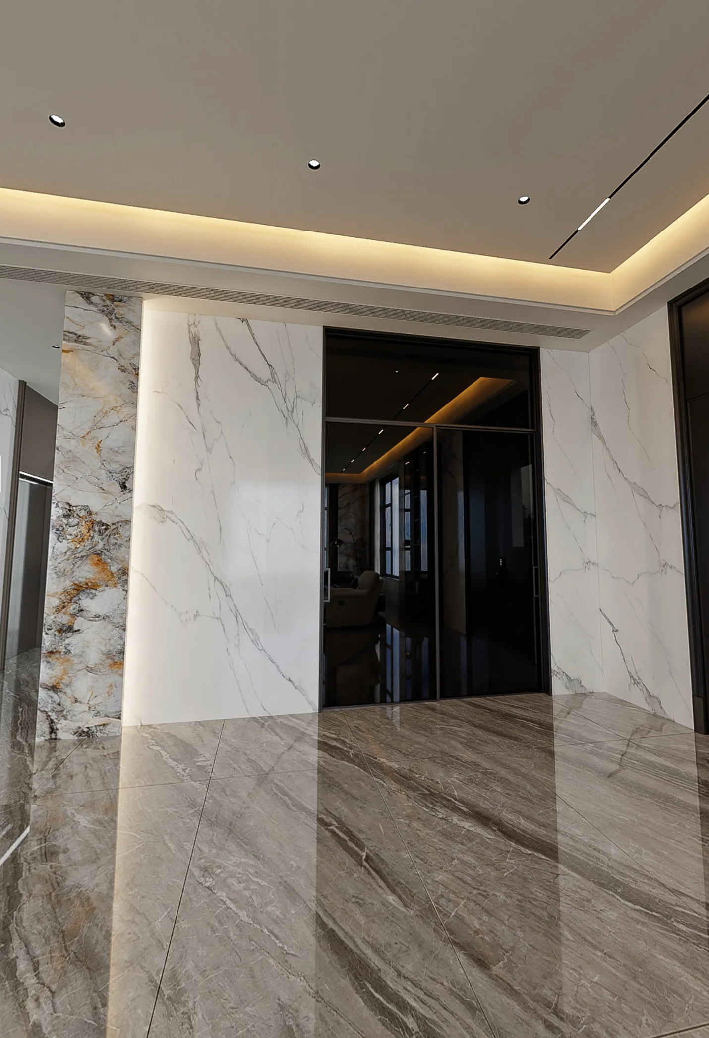 Villa Entrances & Stair Halls