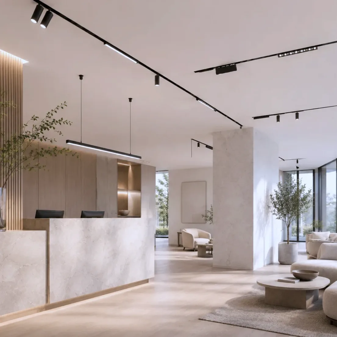 MAGENTRA luxury boutique lighting project