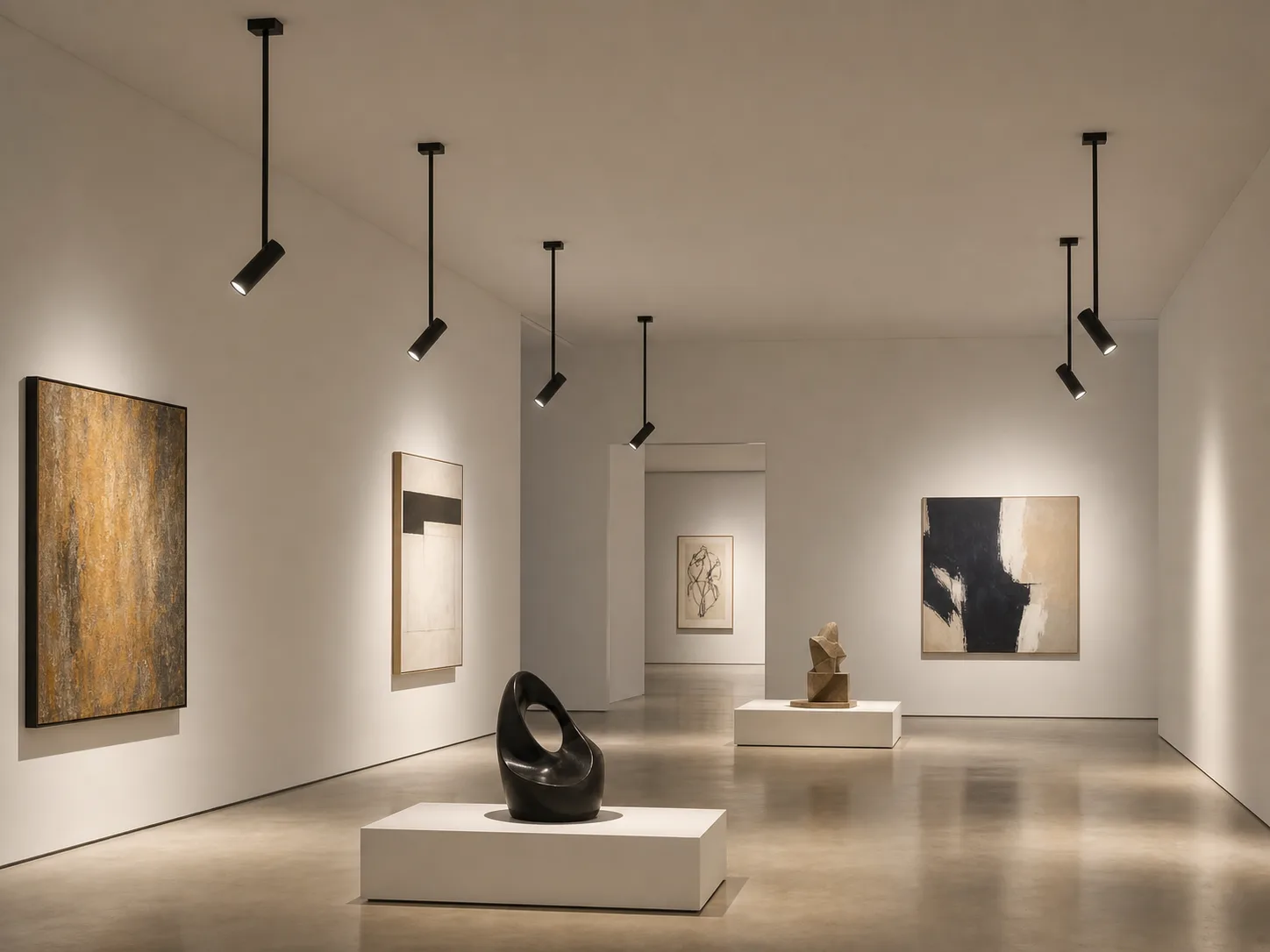 Gallery & Exhibition Lighting application