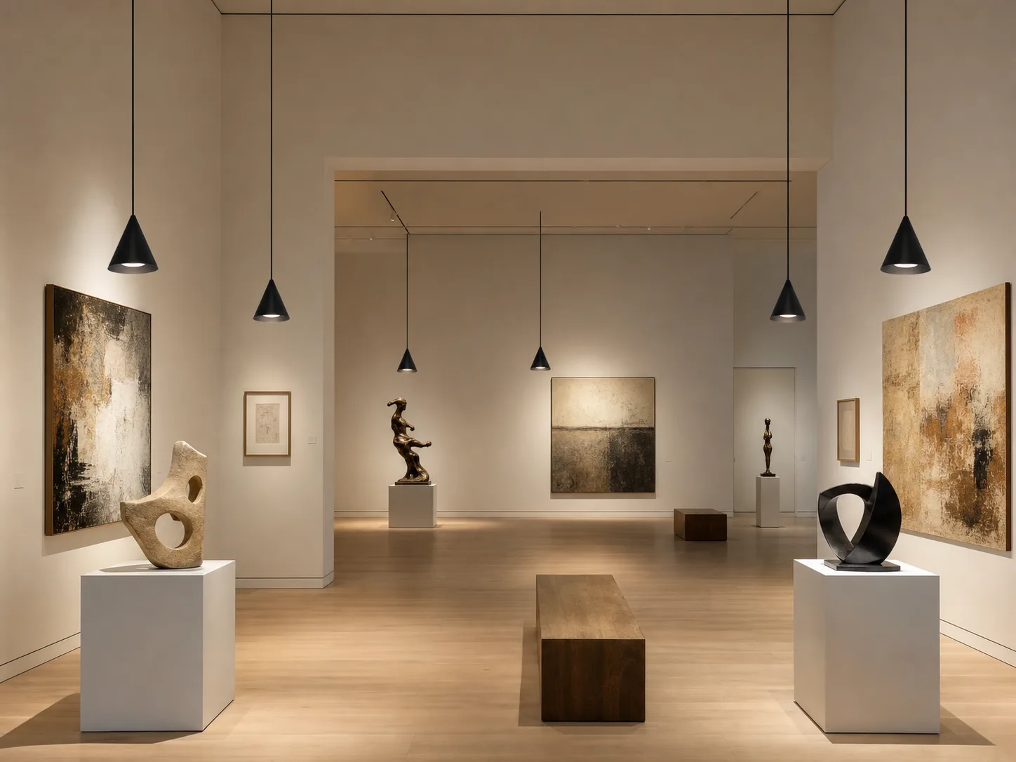Gallery & Exhibition Lighting application